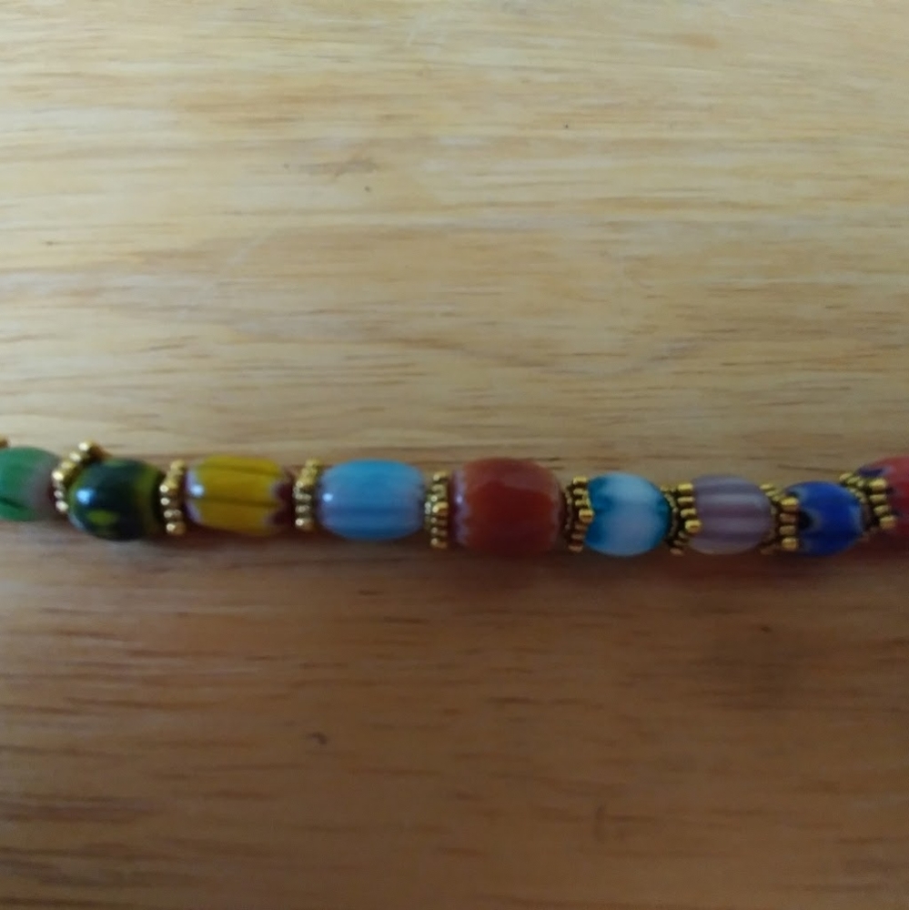 Handmade Multi Color Bracelet - Picture 3 of 4